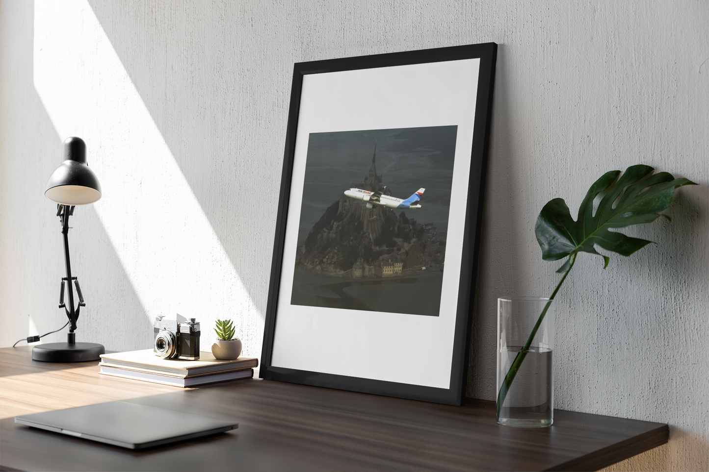 L’A320 effleure les cieux du Mont