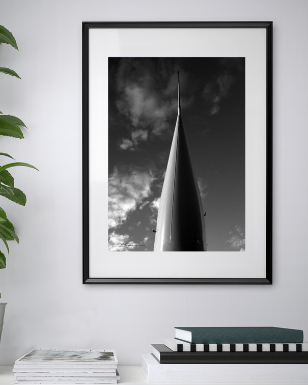 Pointe vers l'infini - Concorde