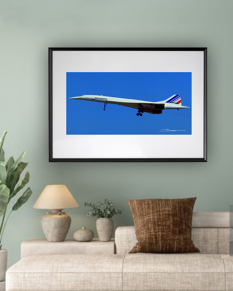 Concorde ref av2048 Elegance supersonique