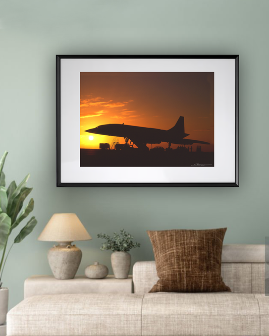 Concorde ref 1000 - Poésie du ciel
