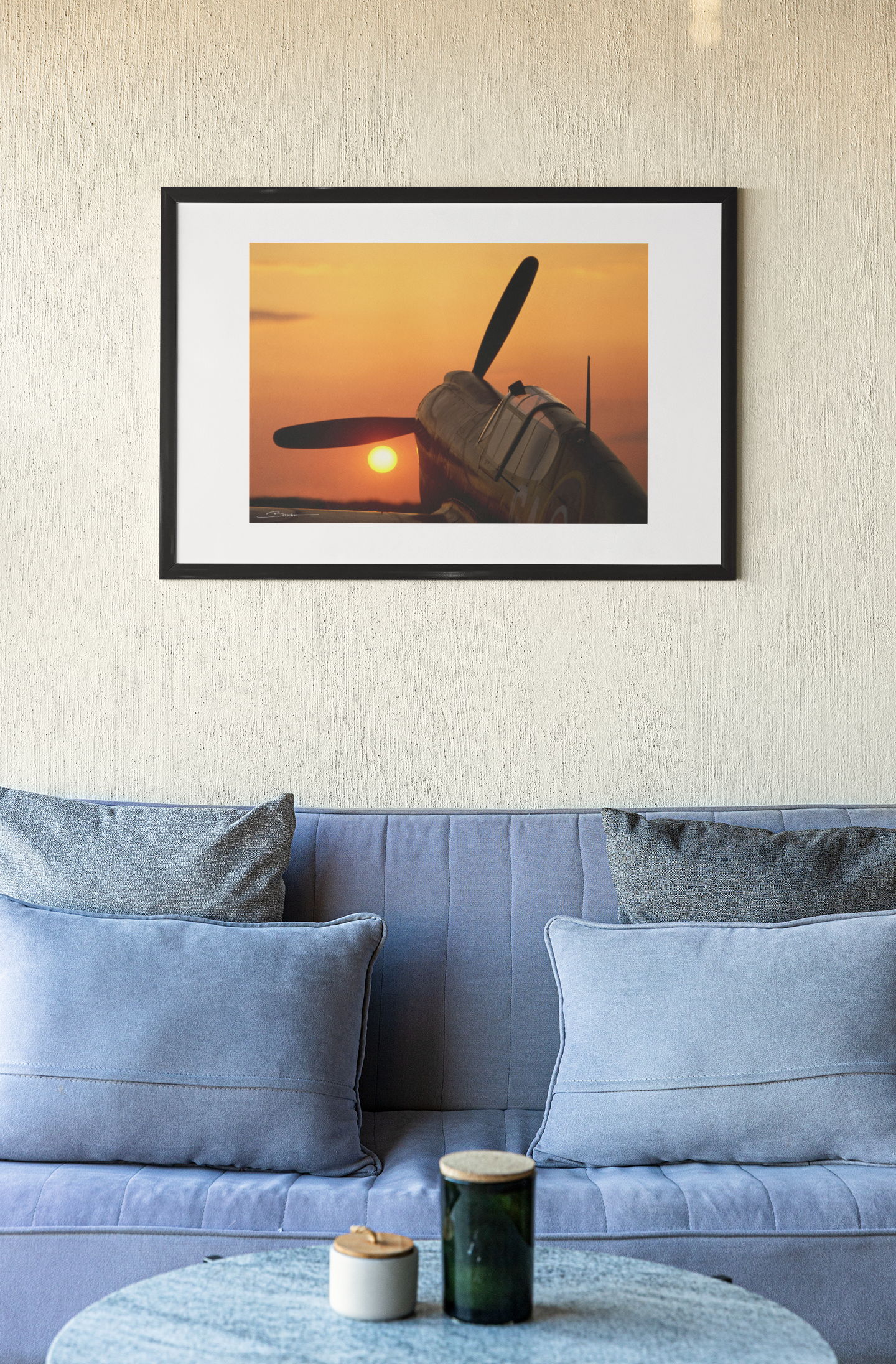 Dernière Lumière sur le Curtiss P-40