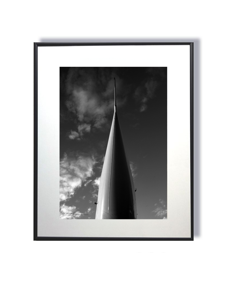 Pointe vers l'infini - Concorde