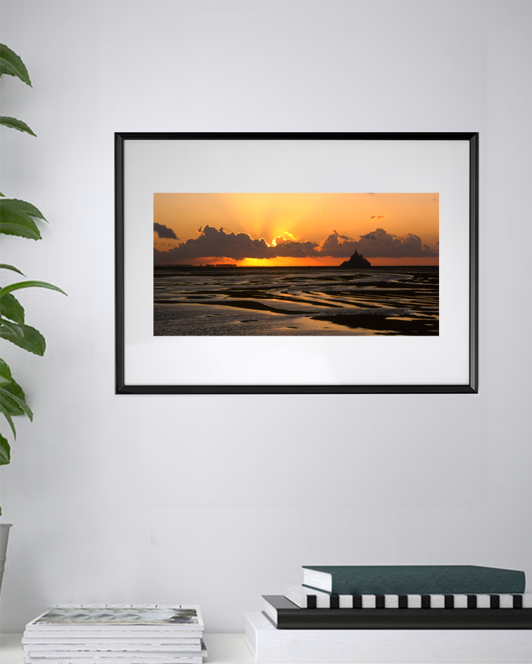 Crépuscule sur la baie – Un souffle d’éternité face à l’horizon