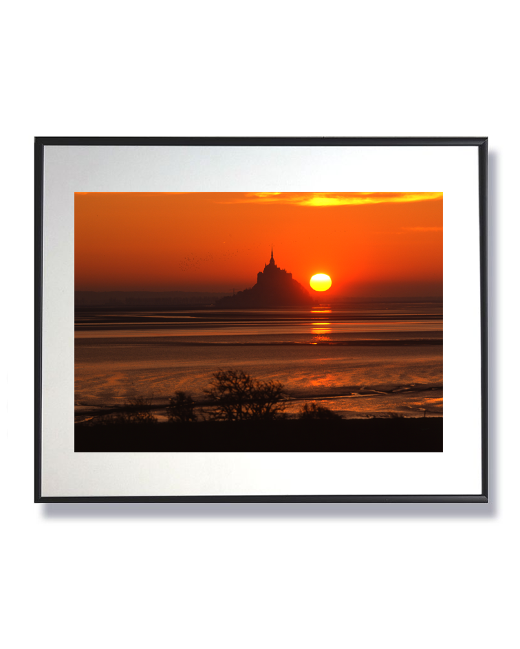 Mont-Saint-Michel au couchant