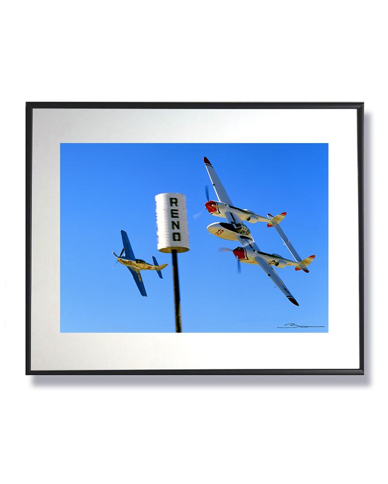 Plein Gaz sur Reno - Lightning P-38 et Mustang