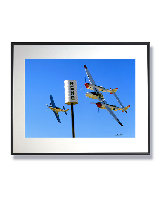 Plein Gaz sur Reno - Lightning P-38 et Mustang